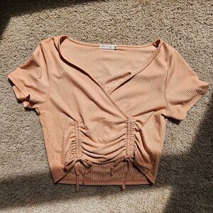 Free with Purchase - Brown Crop With strings